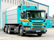 Hausmüll: EURO6 Müllsammelfahrzeug von PIPAL-Transporte • Bruck an der Leitha, Niederösterreich