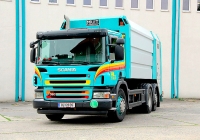 Hausmüll: EURO6 Müllsammelfahrzeug von PIPAL-Transporte • Bruck an der Leitha, Niederösterreich
