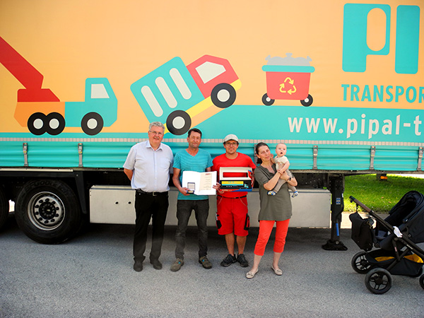 40 Jahre bei PIPAL-Transporte